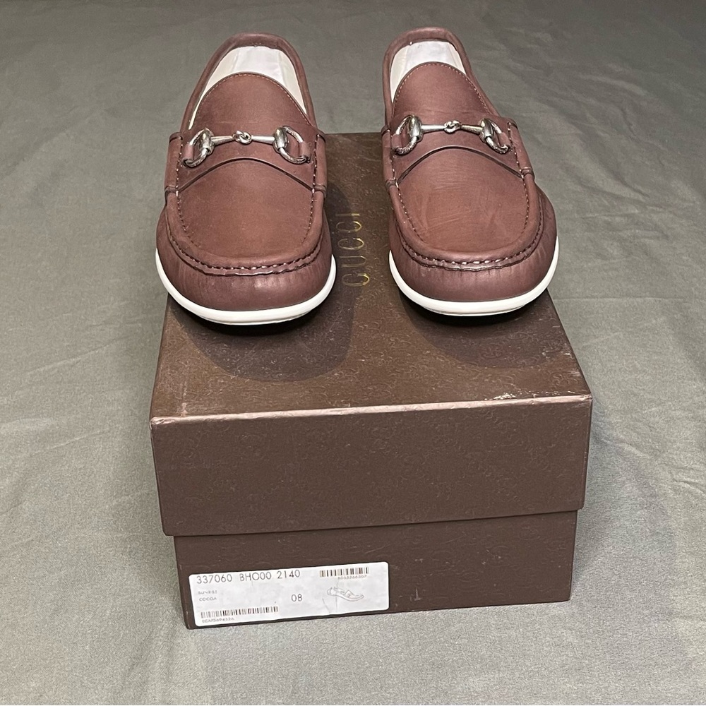 Brand New Gucci Leather Loafers